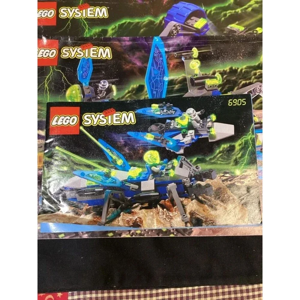 Lego System Space Insectoids Instructional Manuals #6905 #6919 #6969 From 1998